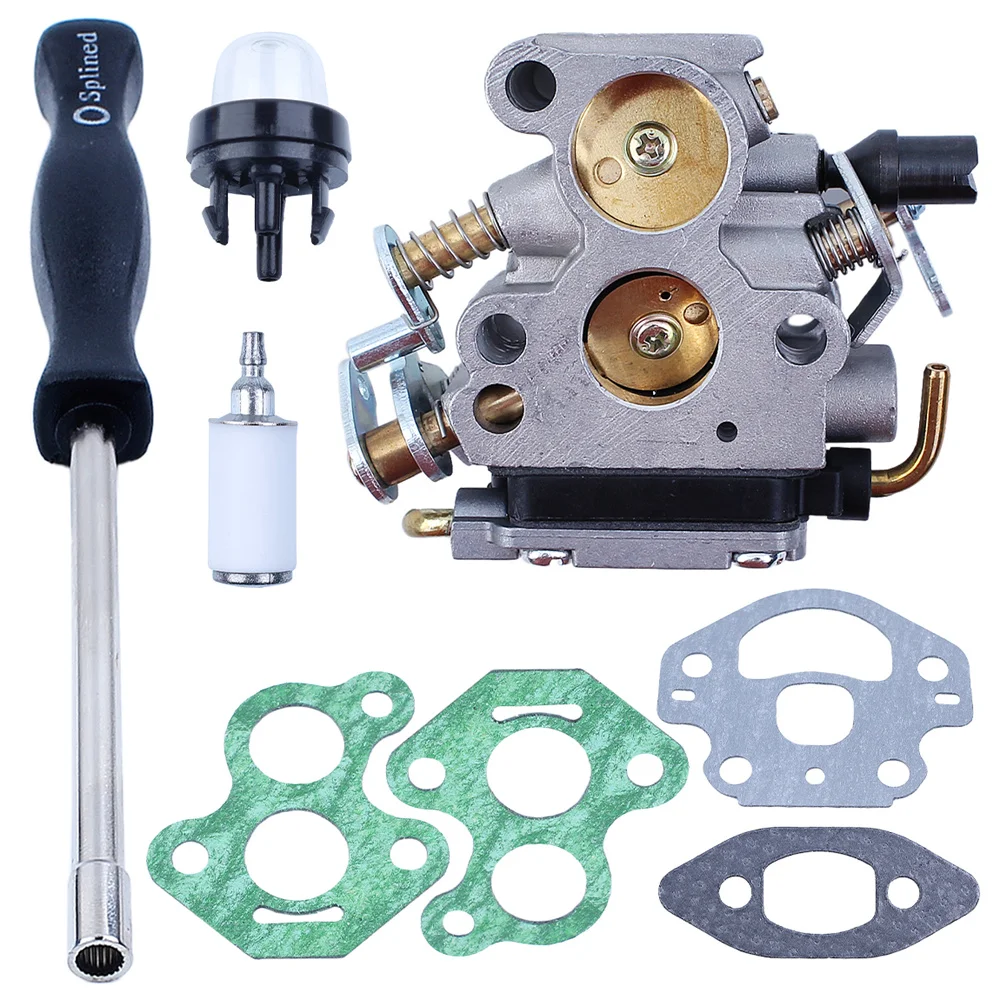 Imagem -04 - Carburador Chave de Fenda Kit Junta para Mcculloch Cs340 Cs380 Motosserra Carb Primer Motosierra Gasolina