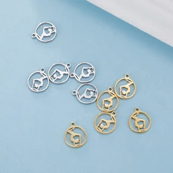 EUEAVAN 5pcs DIY Charms Gymnast Sporter Gymnastics Charms for Necklace Bracelet Jewelry Making Pendant Wholesale