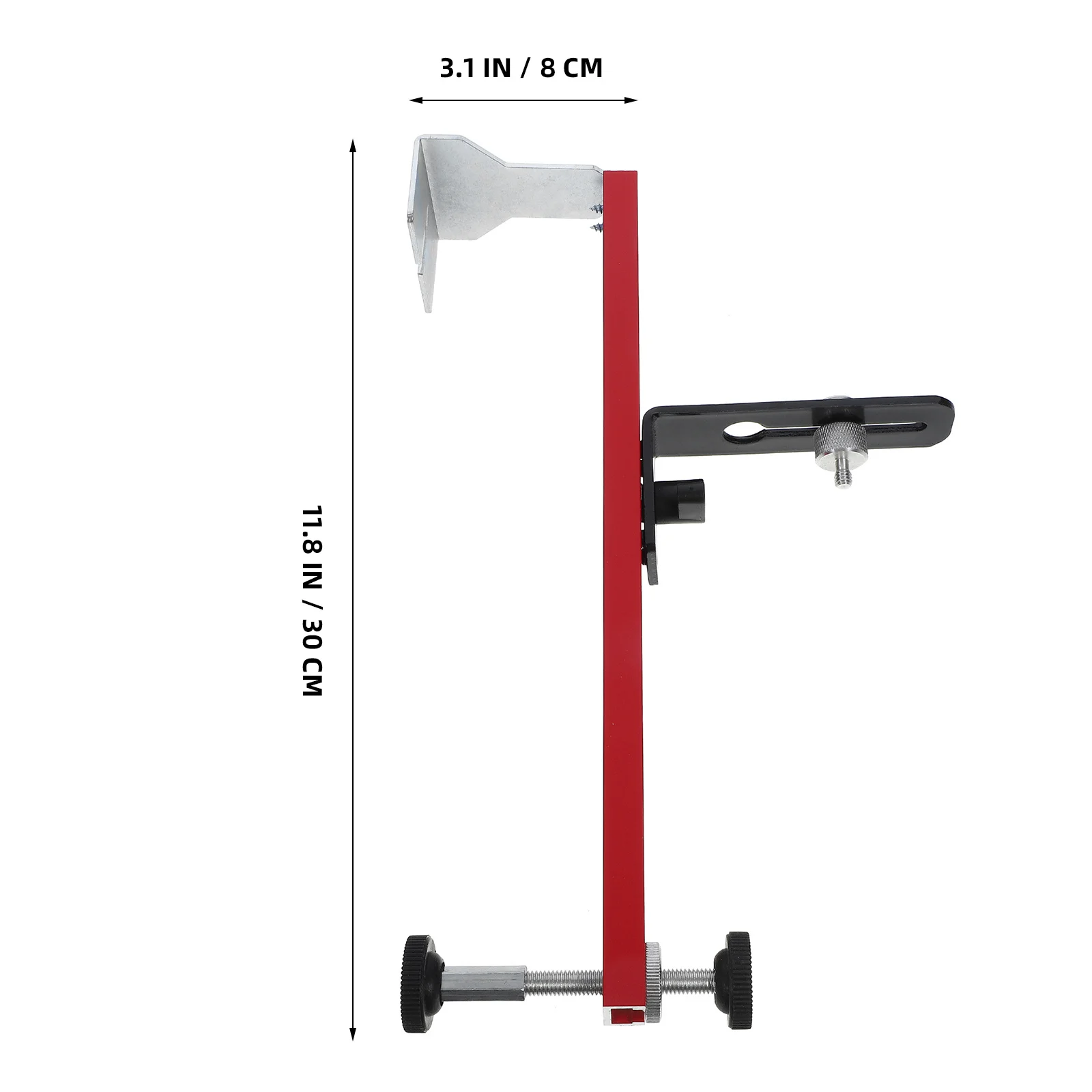 دعامة مستوىية للتثبيت على الحائط، رف عالمي خفيف الوزن وقابل للتعديل، ملحق تسوية متعدد الوظائف للاستخدام بنفسك