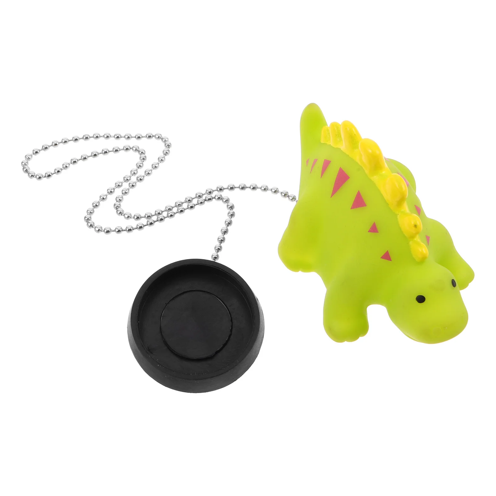 

Cute Dinosaur Bathtub Drain Stopper Rubber Tub Plug Universal Fit Bathroom Wash Basin Plug Toddler Bathtub Accessories