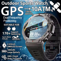 2025 New For Xiaomi T-Rex 3 Ultra GPS Smart Watch 10ATM Waterproof Built-in Dual-band GNSS Compass Military Sport Men Smartwatch