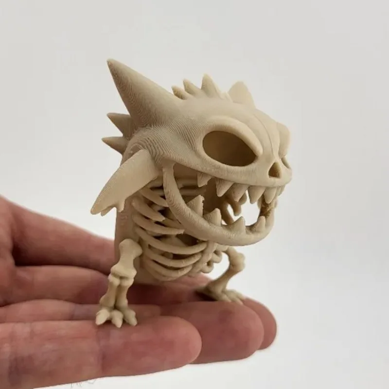 Pokemon Pikachu Gengar Actionfiguren Anime Skelettmodellfiguren Charmander Mewtwo Snorlax Eevee Desktop-Ornamente Kindergeschenk – Detail 1