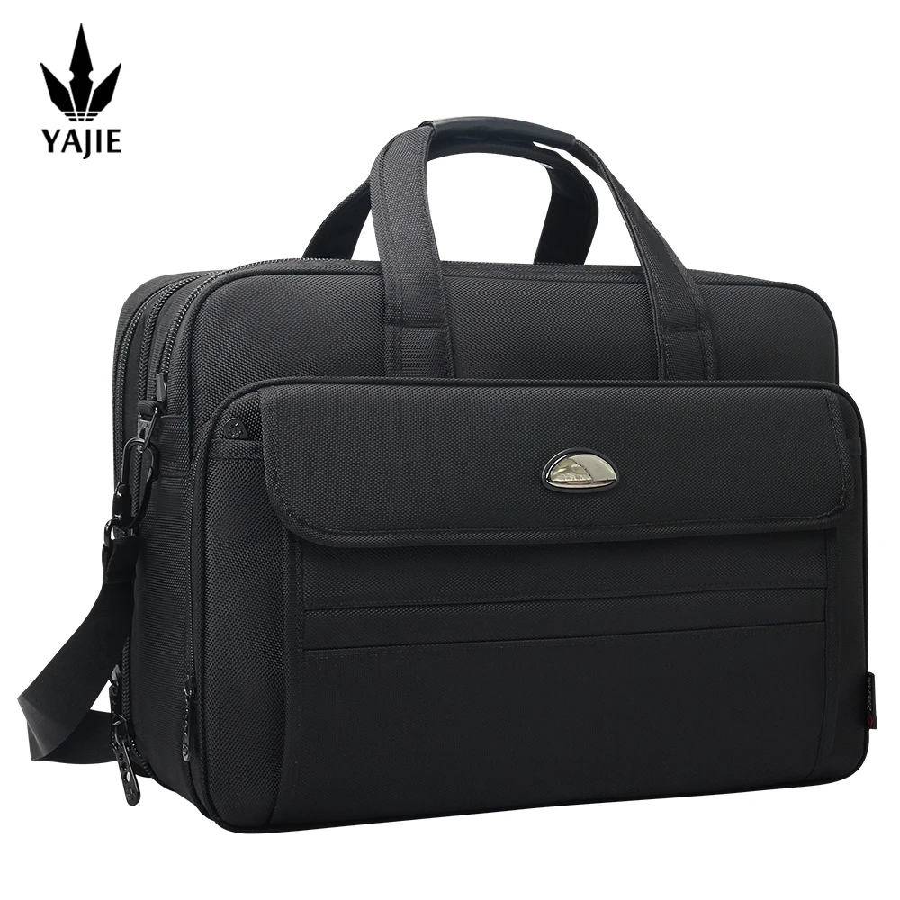 Large Capacity Briefcase Bag Men Business Bag 17 inch Laptop Bag Shoulder Bags Canvas Handbags Notebook Bag Messenger Bags Work