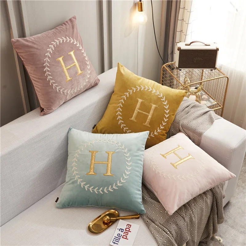 45x45/55x55cm Nordic Modern Pillow Cover Luxury Decorative Cushion Covers for Sofa Living Room Hotel Decor Pillowcase Case
