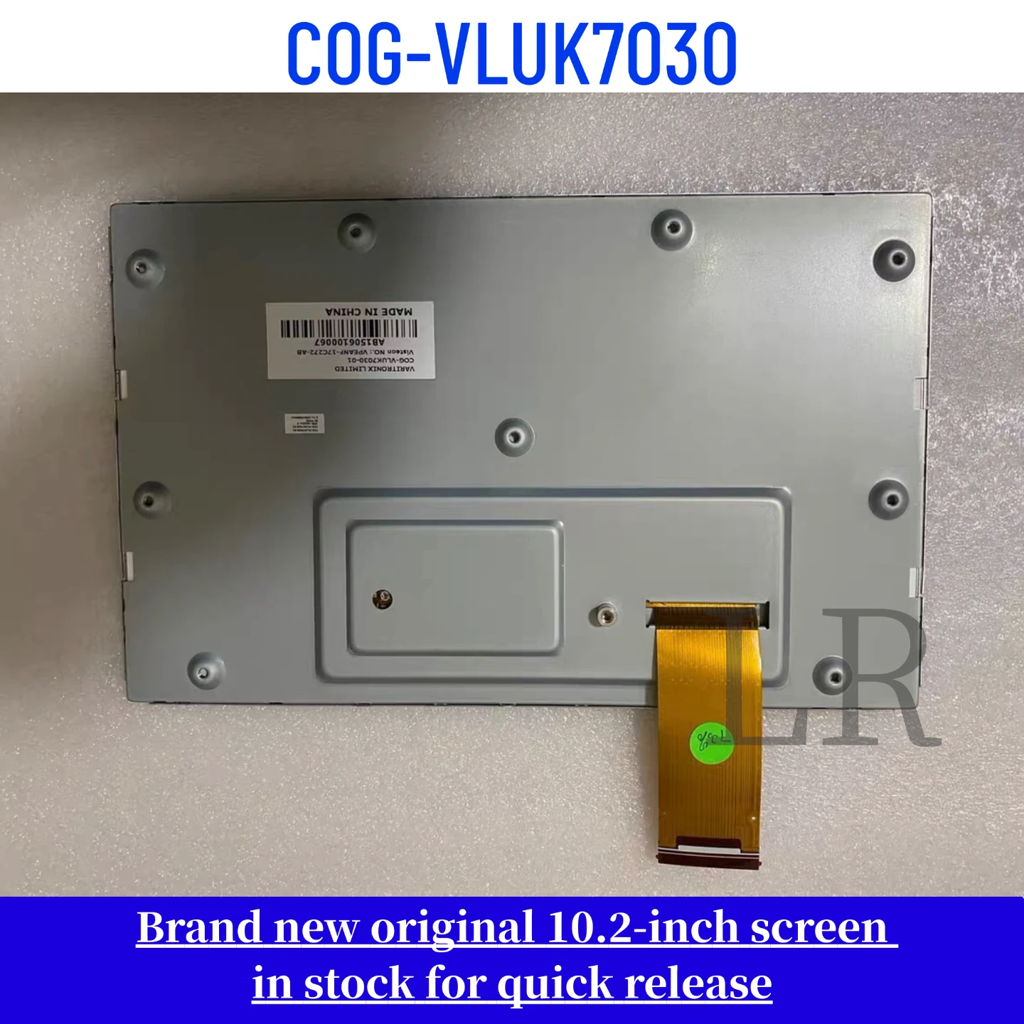 

Brand-new, factory-sealed 10.2-inch in-car LCD screen, Model COG-VLUK7030 COG-VLUK7030-01 Industrial Display