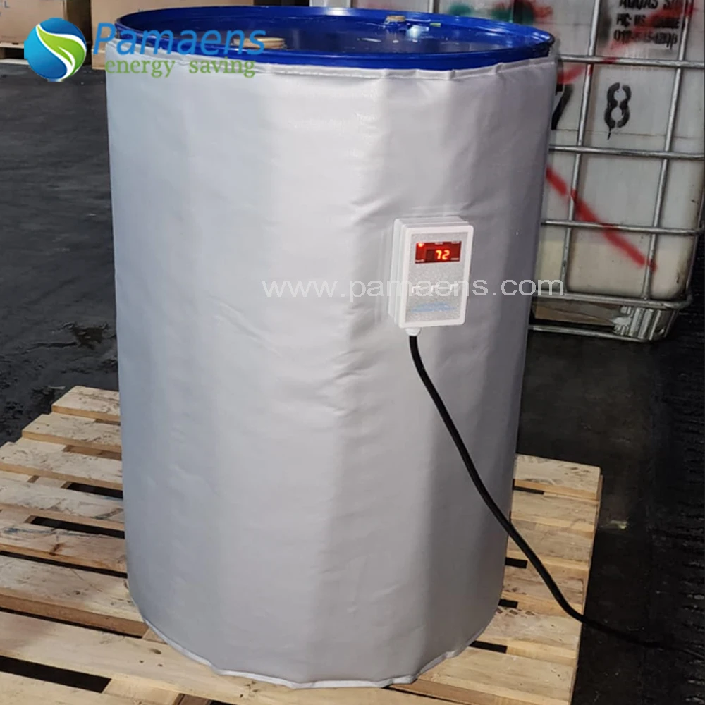 55 Gallon Drum Heated Blanket Wrap Amped Warmers for Sale