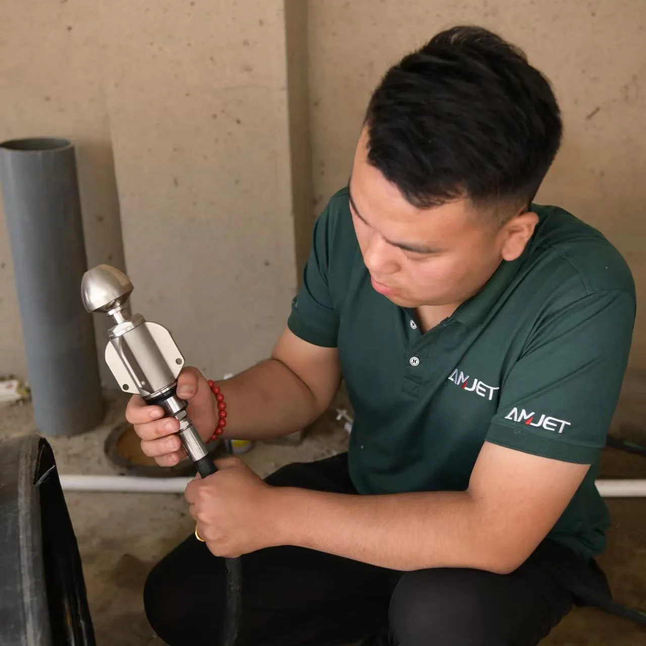 High-pressure Cleaning And Dredging Equipment Special Rotating Nozzle High-pressure Water Jet Injector