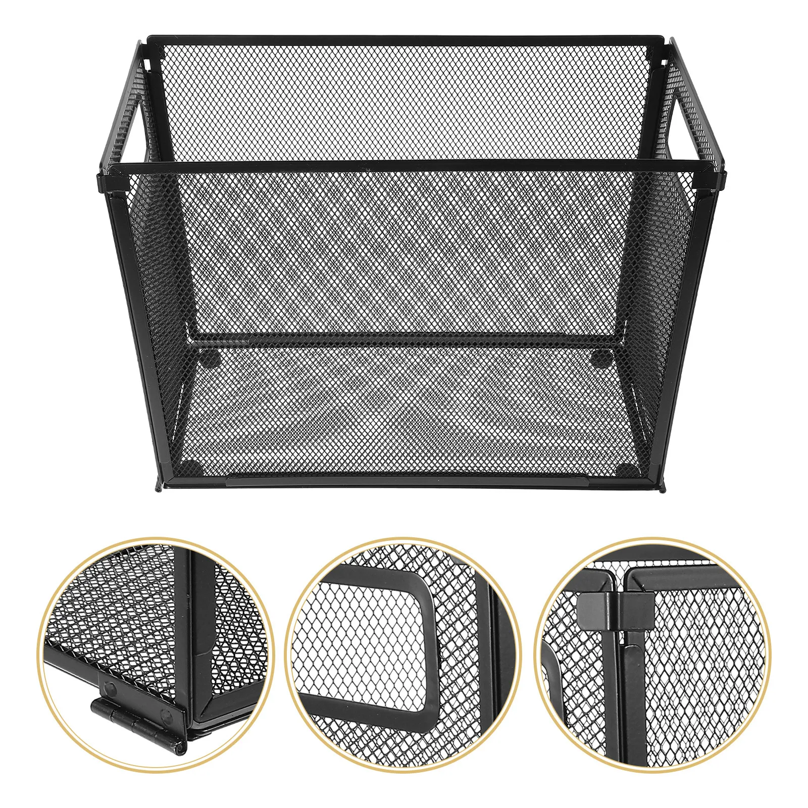 

Настольный органайзер для документов из металлической сетки, простой дизайн, для учебы и офиса, подставка для книг, журналов, бумаг