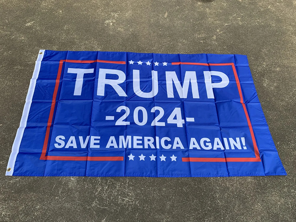 Z-ONE FLAG  Trump 2024 Flag 90X150cm Donald Trump Flag Keep America Great Donald For President USA