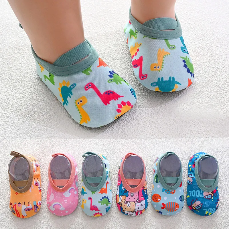 Summer Infant Socks Shoes Baby Beach Water Sports Sneakers  Children Swimming Aqua Barefoot Shoes Anti-slip Toddler Slippers
