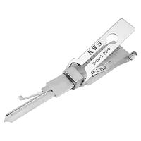 KW5 Precision Pick Tool O-Ring Kit Stainless Steel Decoder for Reading 2-1 set 6 Pin Keyway Opening Hinged Doors Levering Lock