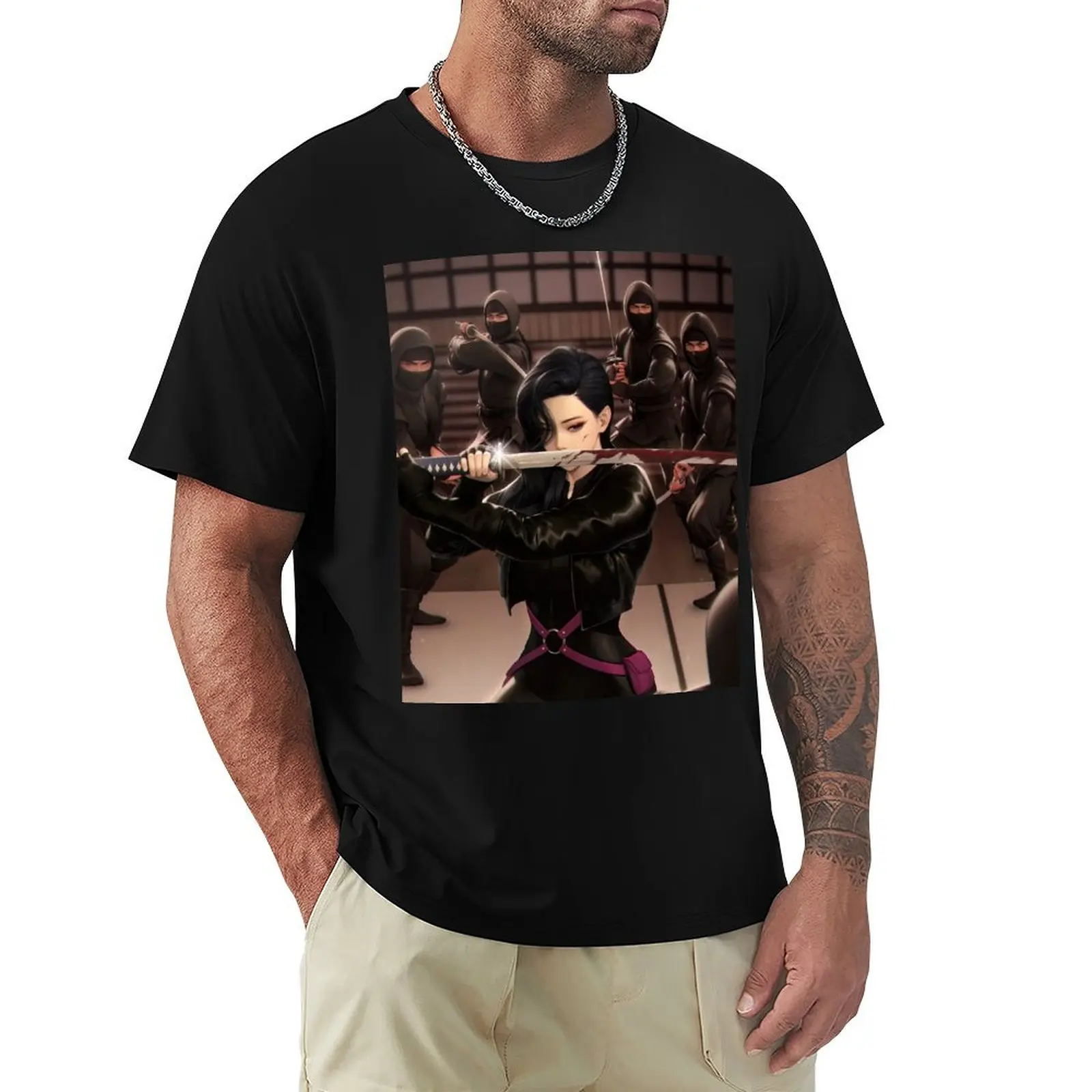 

She was made for Violence T-Shirt Retro Graphic Print T-Shirt