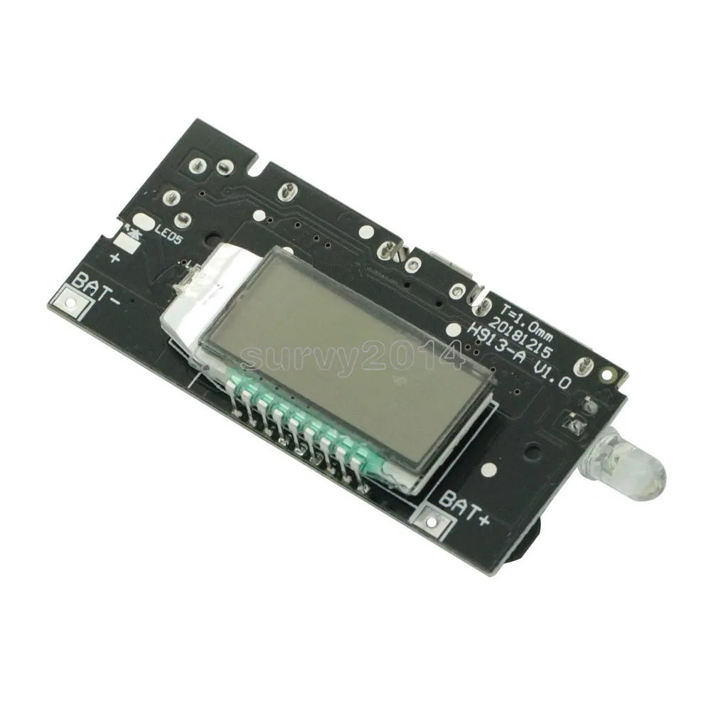 

Dual USB 5V 1A 2.1A Mobile Power Bank 18650 Battery Charger PCB Power Module Accessories For Phone LED LCD Module Board