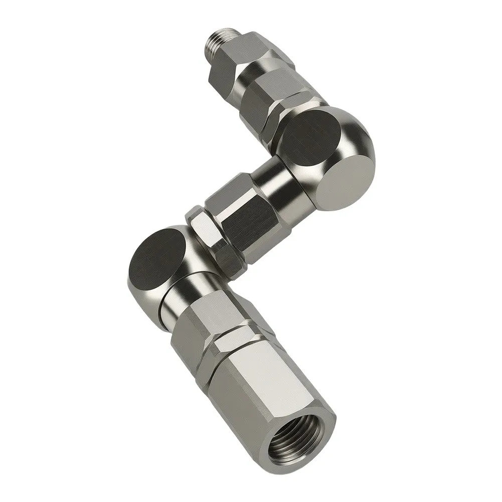 For Airless Sprayer for z-type Swivel Joint Stainless Steel 360 Degree Adjustable Rotation for Hard to Reach Areas