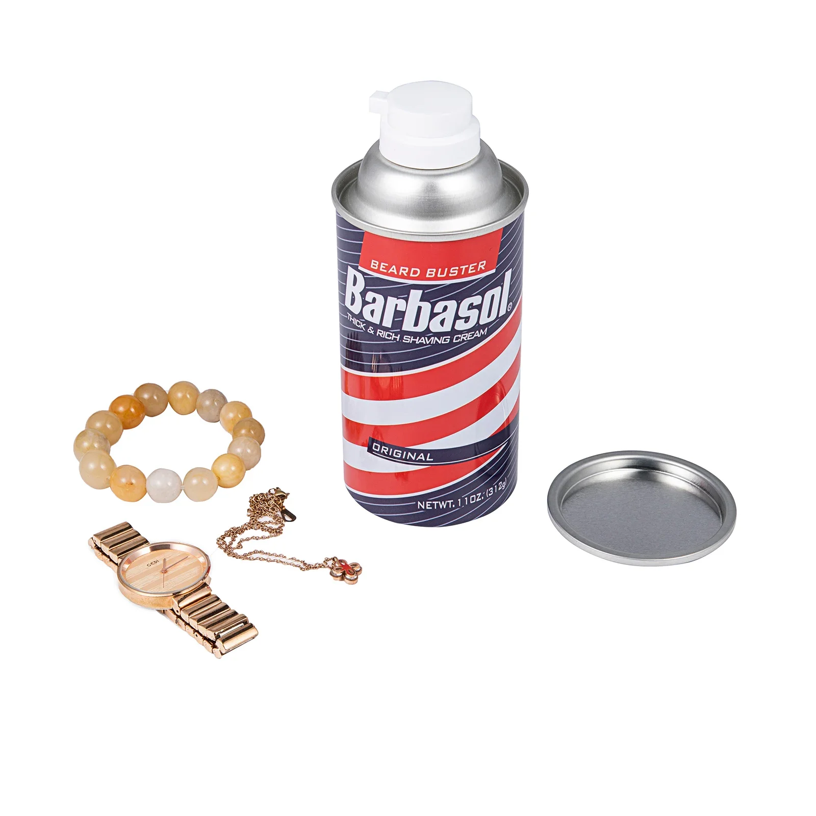 Hidden Safe Box Diversion Safe Shaving Cream Stash Hidden With A Food Grade Smell Proof Bag