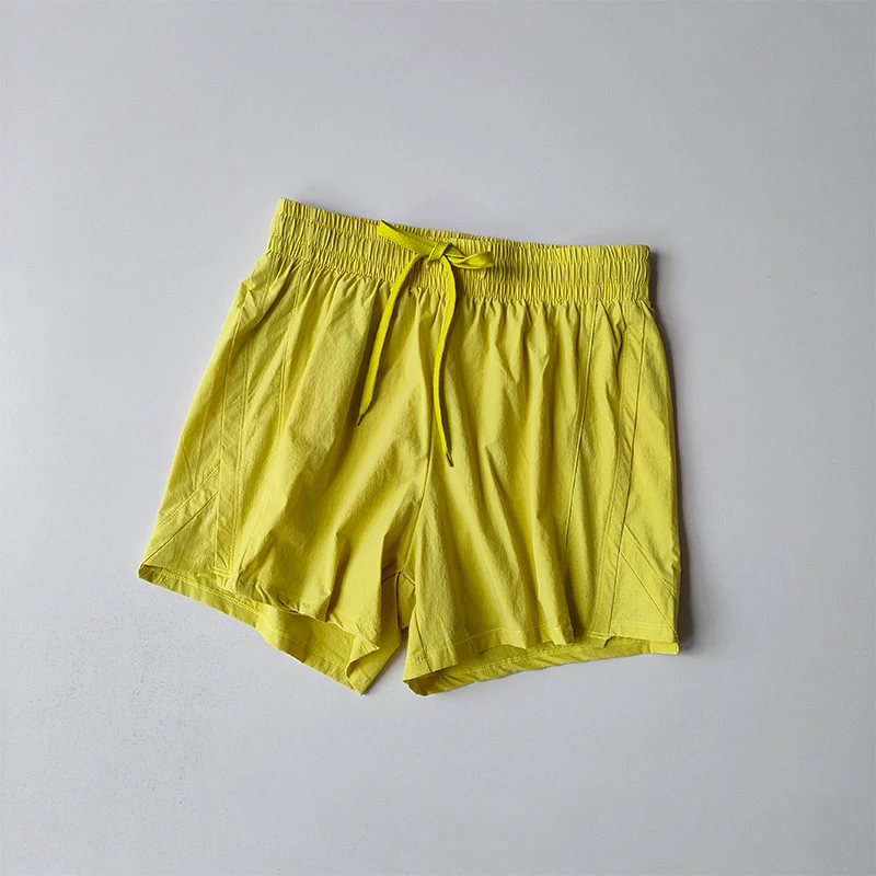 Neue Sommer-Sportshorts für Damen, lockere, schnelltrocknende, nicht durchsichtige Fitnesshose, Trainings-, Yoga- und Pilates-Shorts – Detail 7