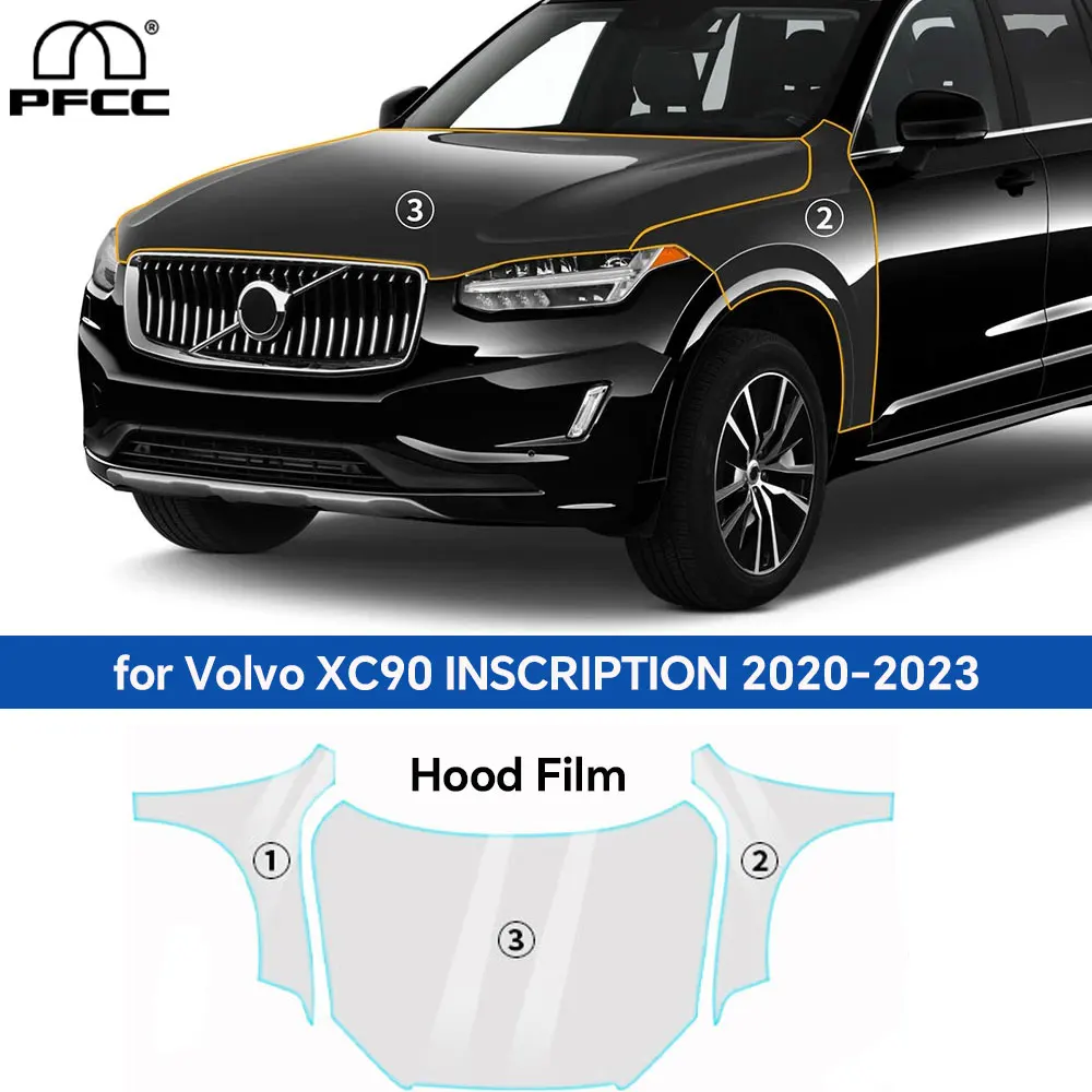 

Precut Auto Paint Protection Film for Volvo XC90 INSCRIPTION 2020-2023 T5 T6 B5 B6 Car Transparent Pre Cut PPF Paint Protection