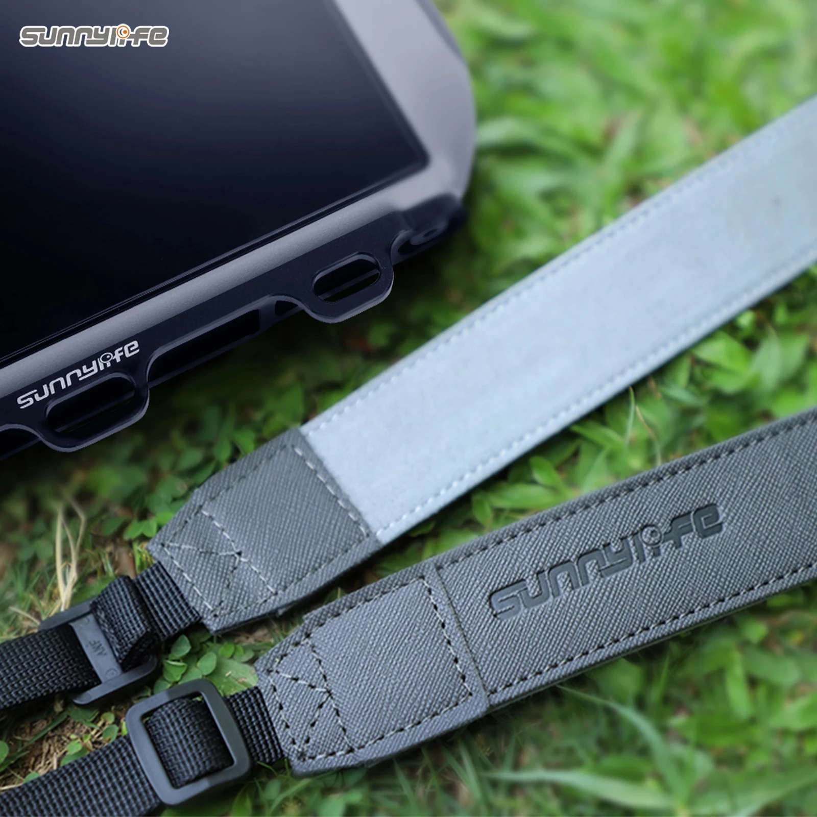 Sunnylife – support de cintre de contrôleur RC avec lanière en cuir PU, ceinture d'épaule, lanière pour DJI Mavic Mini 3 Pro