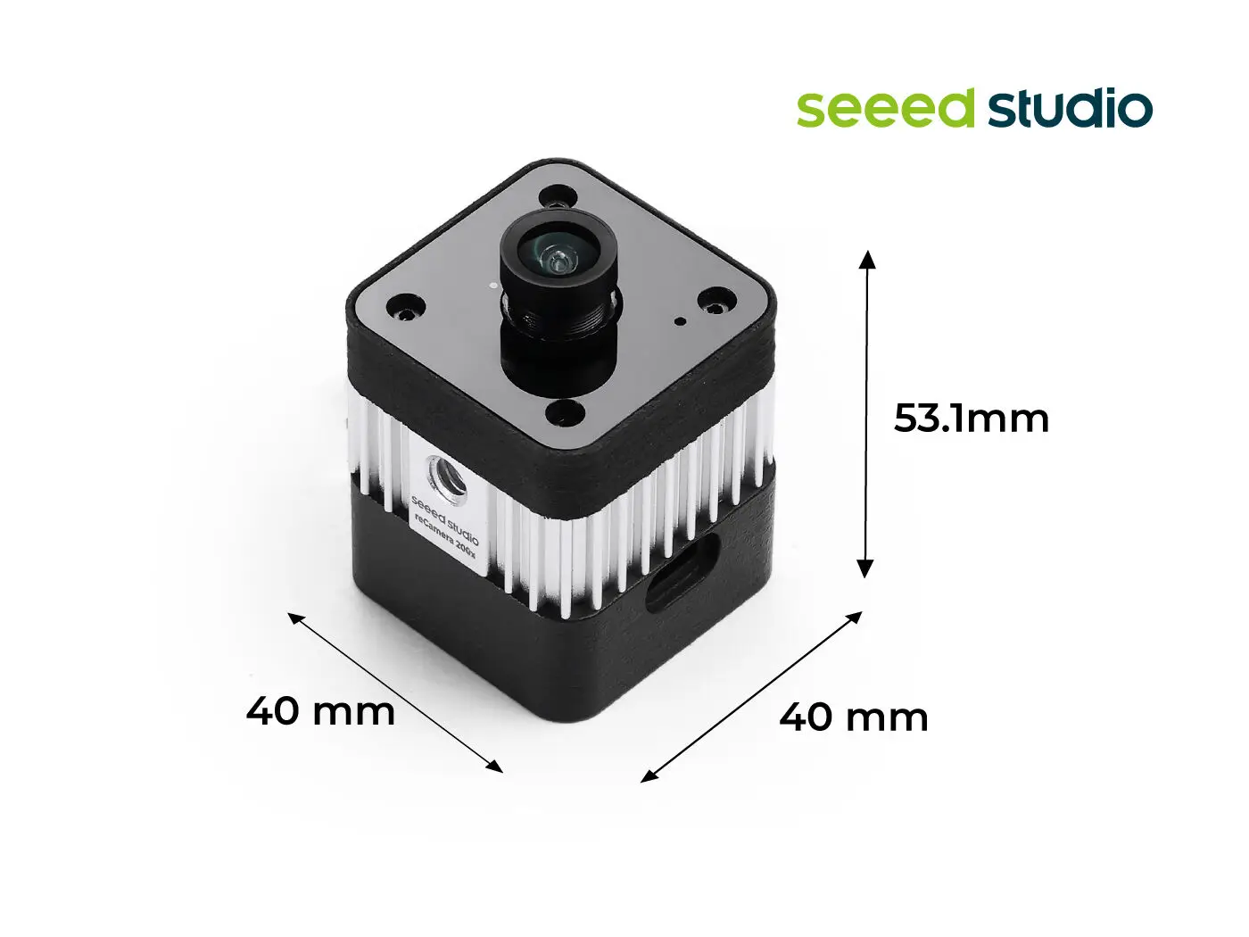 كاميرا AI وحدات YOLO11 Node-RED reCamera 2002 HQ PoE 64GB، مستشعر GC2053 CMOS مقاس 1/2.9 بوصة، 90 ° FOV، 30 إطارًا في الثانية، حامل عدسة M12، 1920x1080 #4