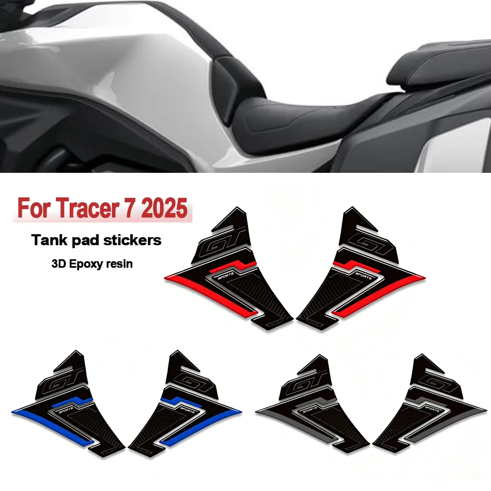 

For Tracer 7 GT 7GT Y-AMT 2025 2026 New Motorcycle 3D Gel Epoxy resin stickers protection decals New Decorative kit