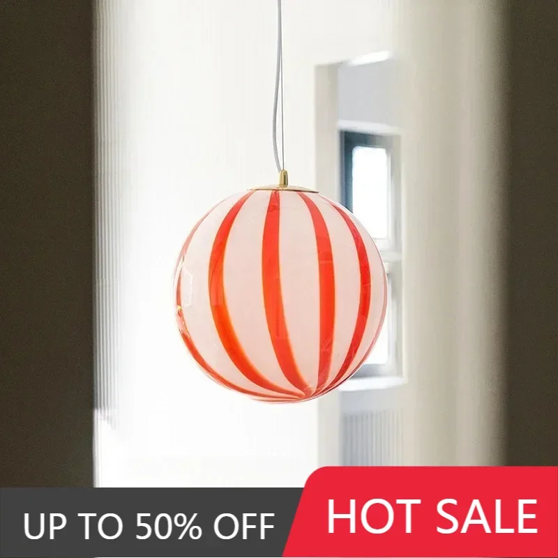 2025 Cute Candy Pendant Lamp Creative Macaron Chandelier For Kids Room Decor Lamp Home Bedroom Orange Green Art Hanging Light