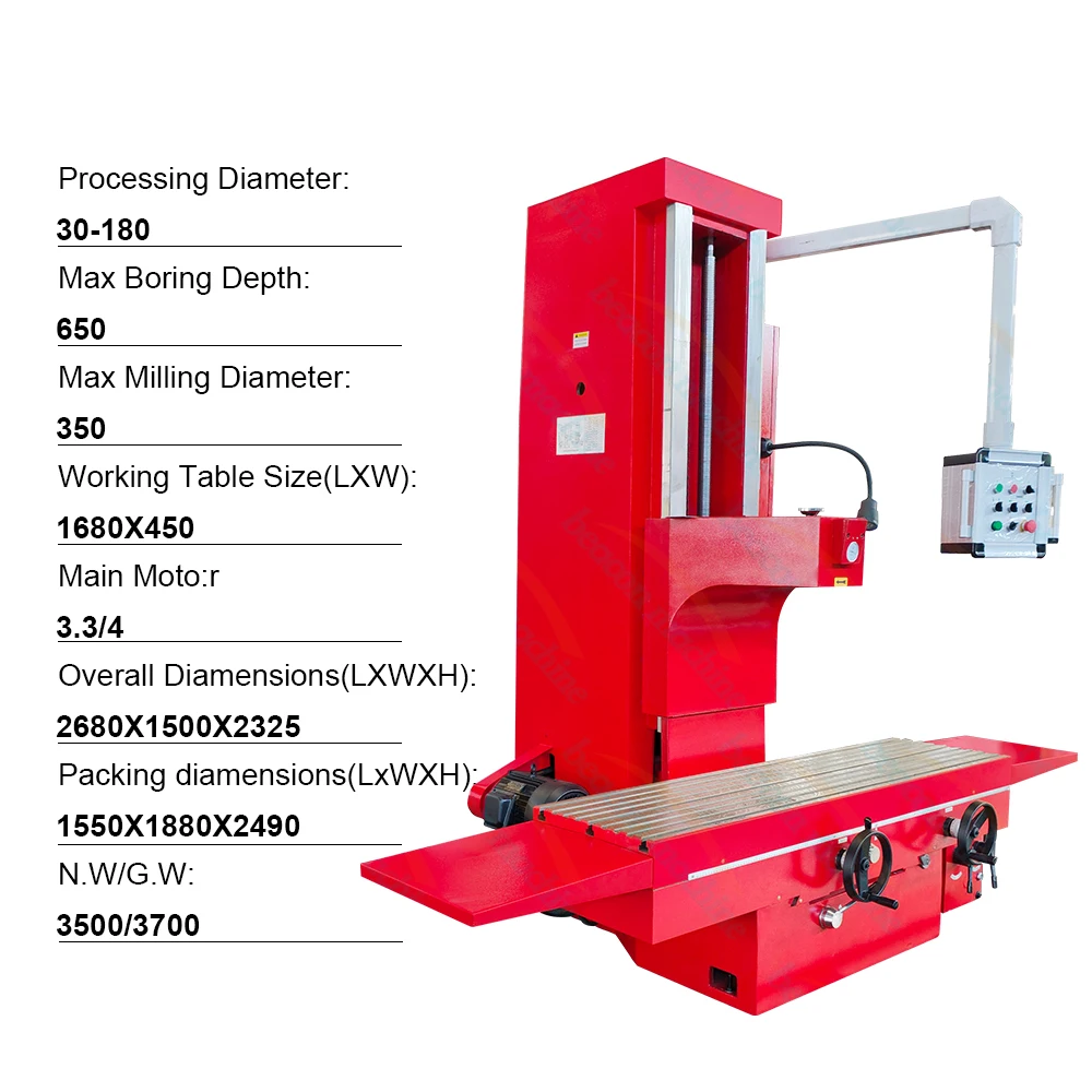 T8018A T8018B T8018C T8018D Precision Engine Cylinder Block Boring and Honing Machine