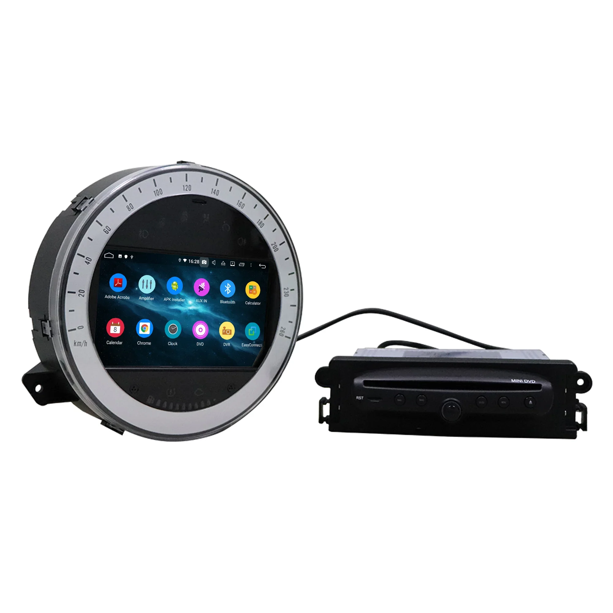 Hot Koop KD-7110 Klyde Android 10.0 PX5 Hot Verkoop 7 Inch Ingebouwde Dsp Autoradio Voor MINI COOPER 2006-2013