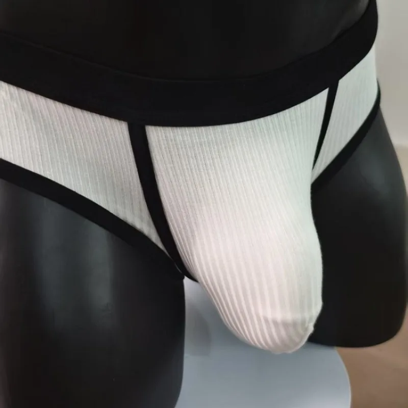 Men's Briefs with Large Pockets Are Very Sexy. Large-space Sports Underwear for Men