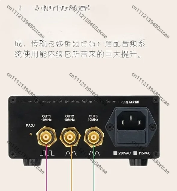 10MHz OCXO High Precision SC Cut Constant Temperature Clock Reference Low Phase Noise for HiFi Audio