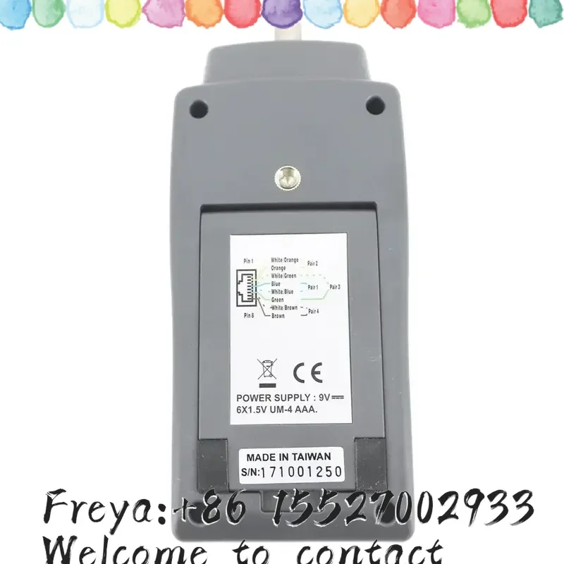 TENMARS TM-903 Portable Multimedia Cable Digital LAN Cable Tester Cable Short Detector RJ-45 F-Connector RJ11