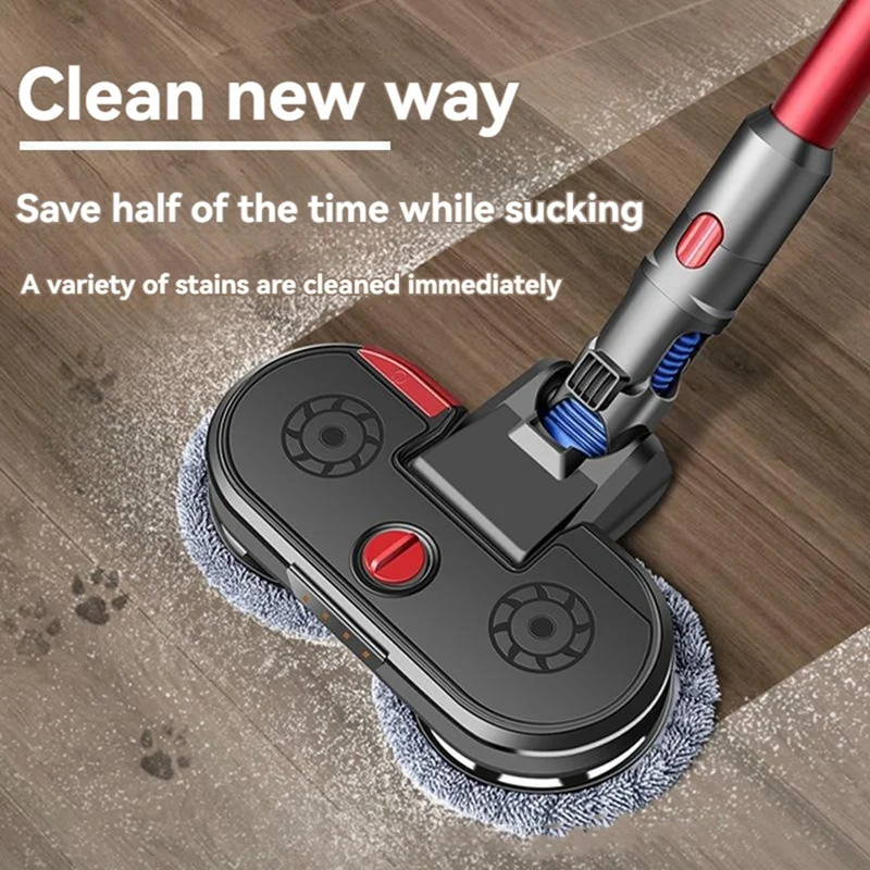●Electric Floor for V7 V8 V10 V11 Vacuum Cleaner Parts Wet and Dry Brush Head with Switch Lock-ABFB