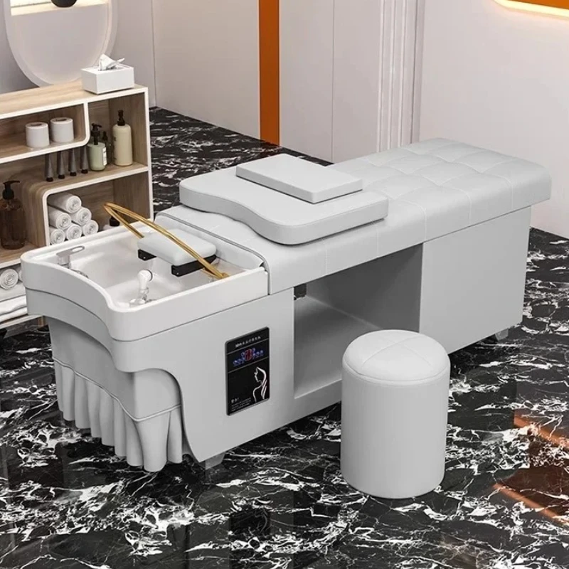 Luxury Beauty Shampoo Modern Chair Living Room Wash Hair Massage Table Thaise Barber Barberia Commercial Furniture Decoration