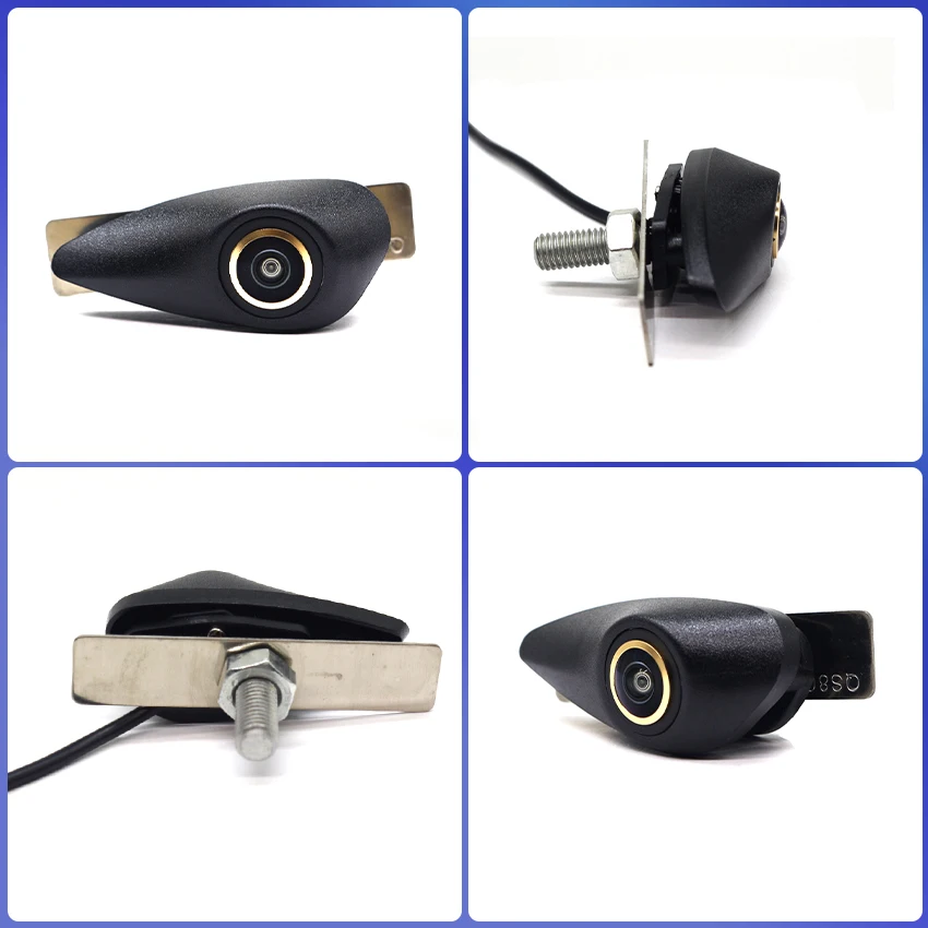1080P CCD AHD Vehicle Emblem Logo Golden Front View Camera For Hyundai Elantra Verna Accent Tucson IX35 Santa Fe I20 I30 I40 H1 view 3