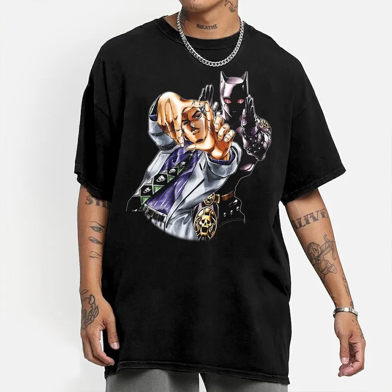 

Anime JJ's Bizarre Adventure T-Shirt, Anime T-Shirt