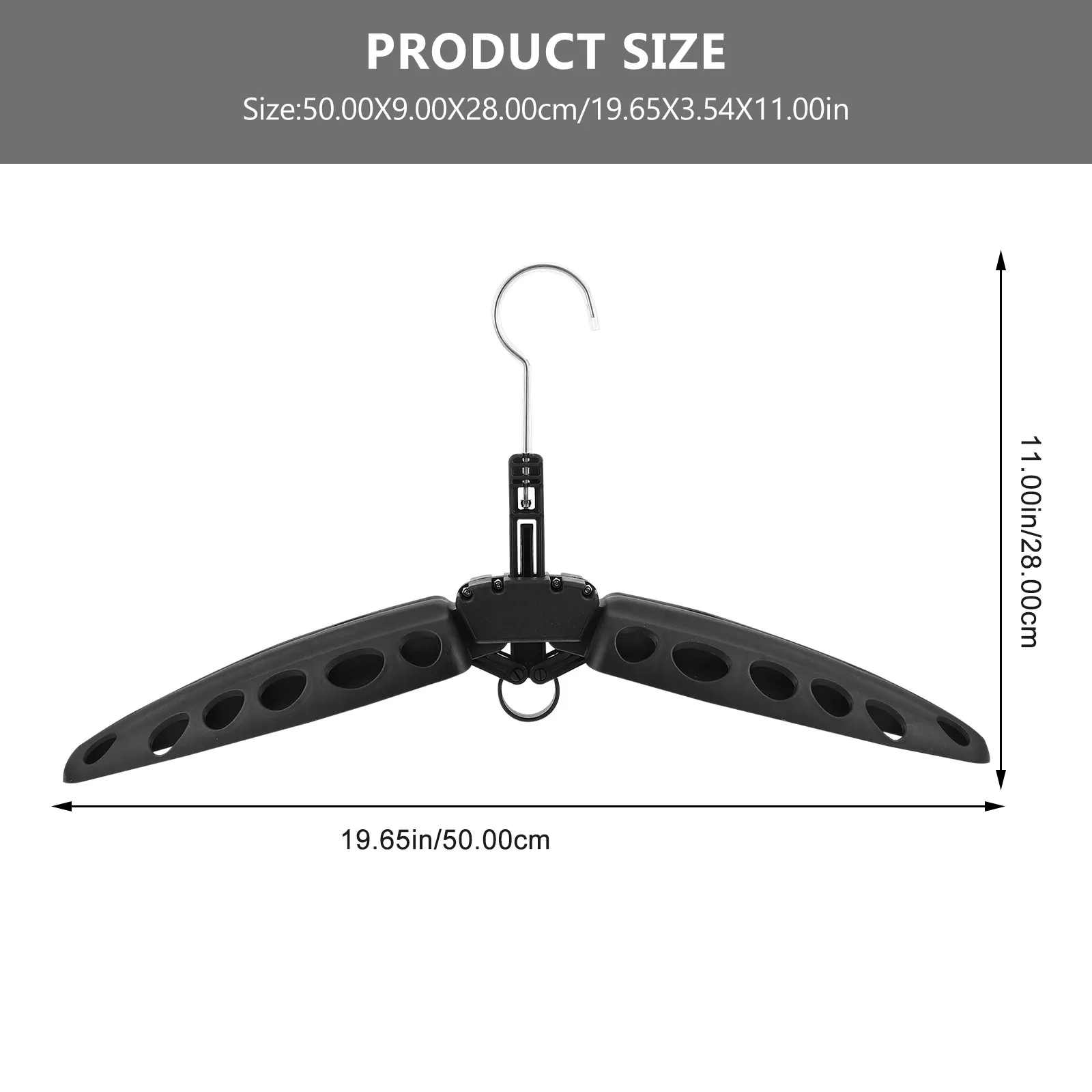 Thickened Clothes Hanger Foldable Non-Slip Outdoor Diving Suit Hanger Windproof Portable Camping Rack Lightweight Travel Drying view 5