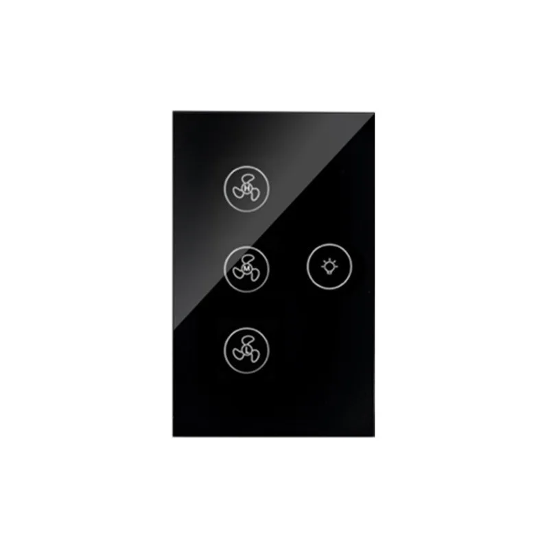 Intelligent Timing Fan Light Switch Fan Adjustable Light Control with Touch Function