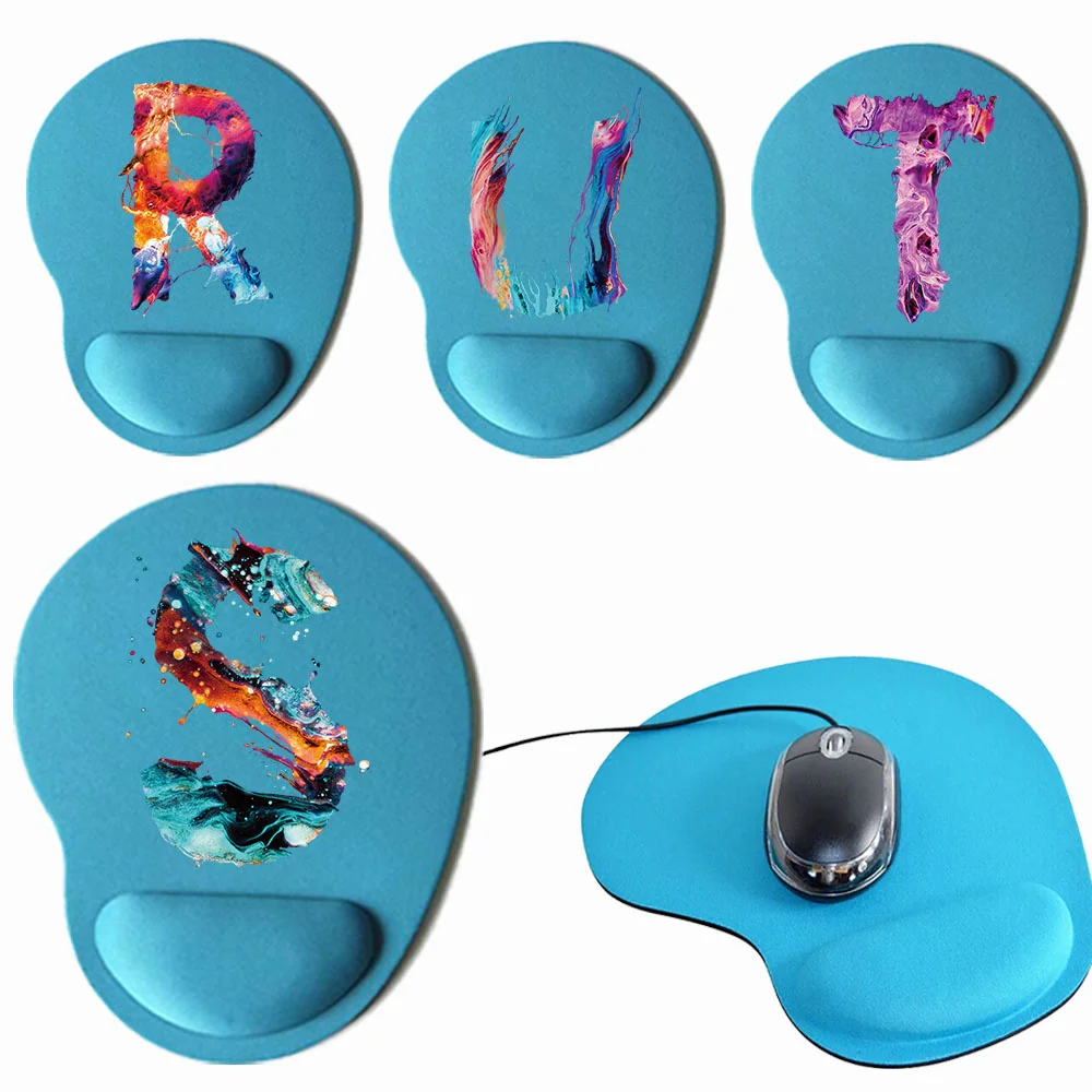 

Wrist Mouse Pad Office Desk Pad Soft Comfortable Memory Cotton Rebound Ultra Light Mouse Mat Paint Series Gamer Accessories