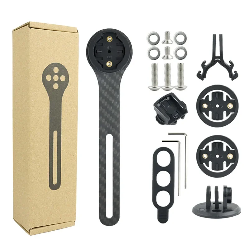 

Full Carbon Fiber Integrated Broken Windmill Code Watch Stand Garmin/Bryton Code Watch Stand Bicycle Accessories