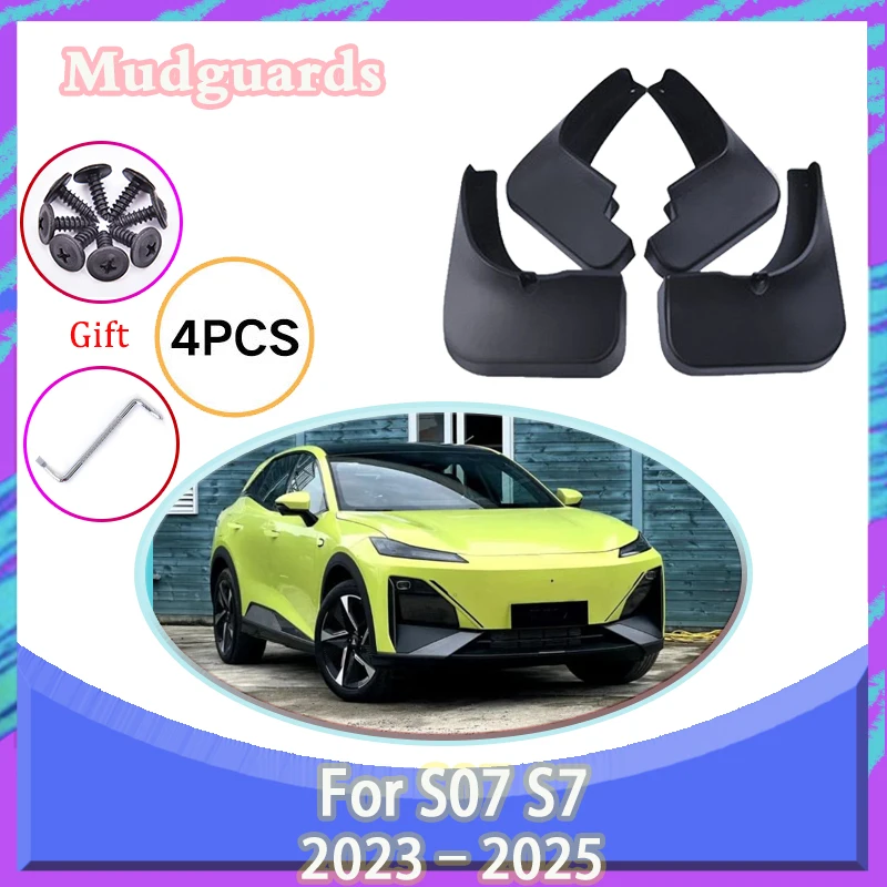 

Mudguards For Deepal S07 S7 2023 2024 2025 Mud Flaps Rear Fender Wheel Guard Splash Guards Anti-collision Tuning Car Accessories