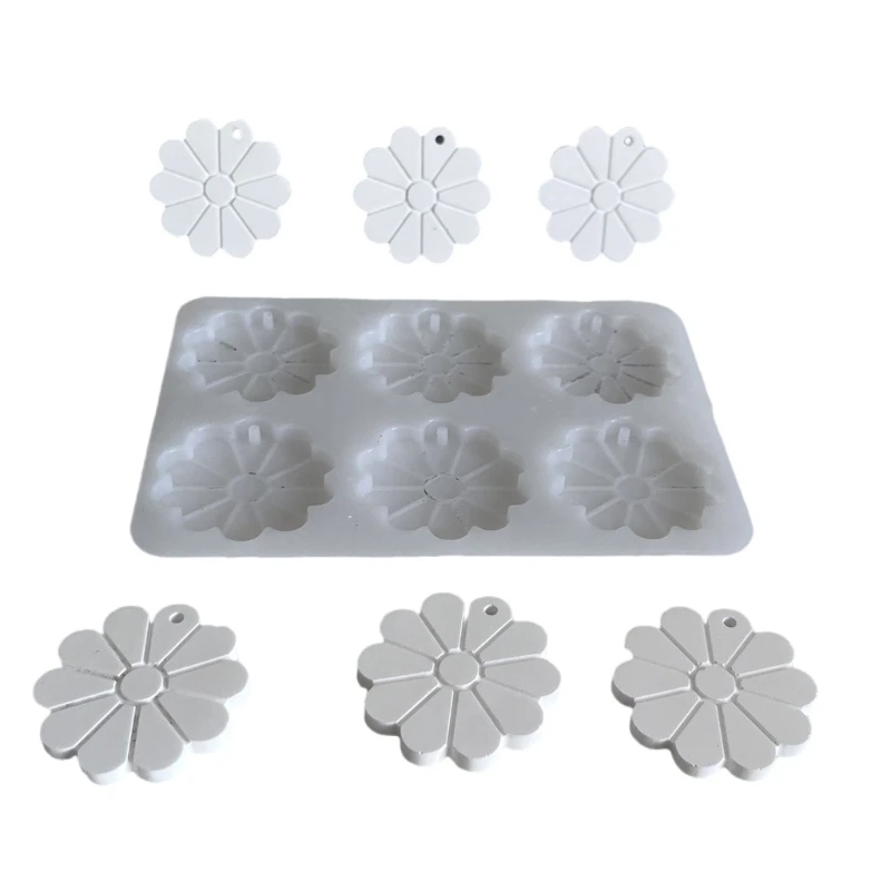 

Detailed Floral Pattern Silicone Mold Flexible Silicone Flower Mold Designed For Craft Enthusiasts And Baking Experts Dropsale