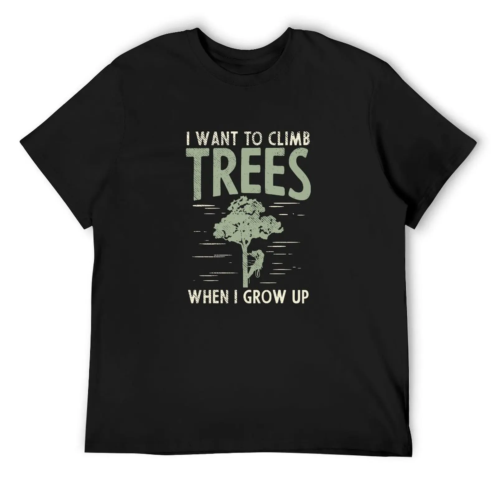 Arborist Tree-Trimmer Tree-Climber Arboriculturist T-Shirt customs plain Blouse big and tall t shirts for men