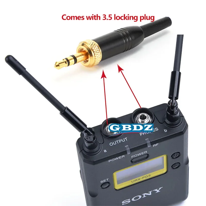 Wtyk Jack 1/8 cala TS TRS 4-pinowy do montażu w pojeździe, do telefonu komórkowego, z blokadą, wtyk audio do kabla słuchawkowego 3,5 mm do lutowania. — zdjęcie produktu 6