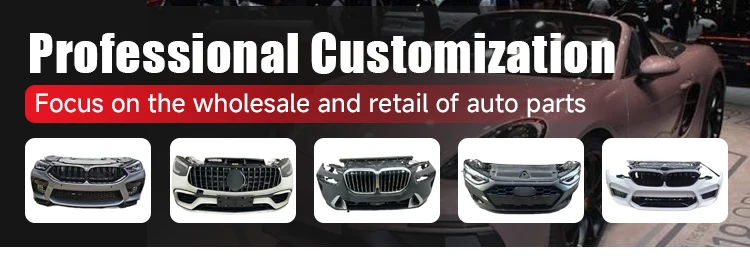 Original High-quality Hot Selling GLE W166 Front Bumper with Radiator Assembly, Headlights for   Body Kit view 6