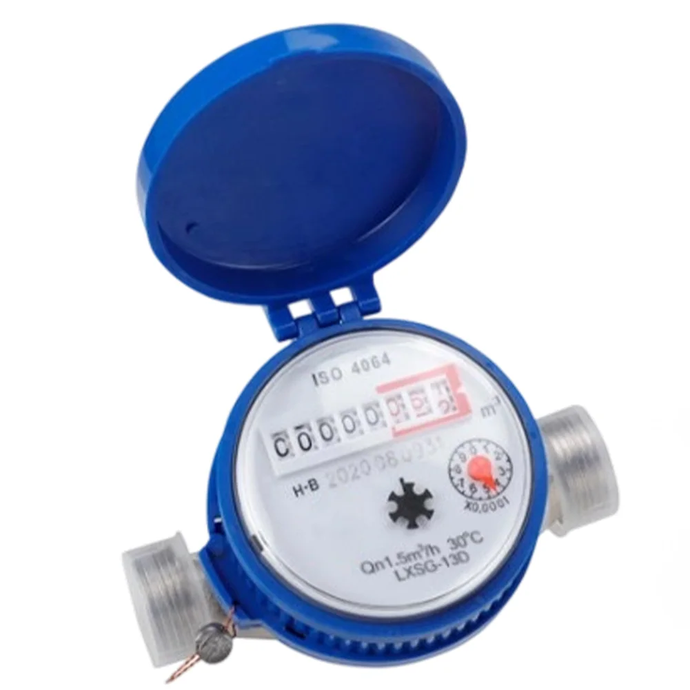 Household for Smart Water Meter DN15 Mechanical Rotary Calibrator with for Clear for dial Display for Reliable Water Flow