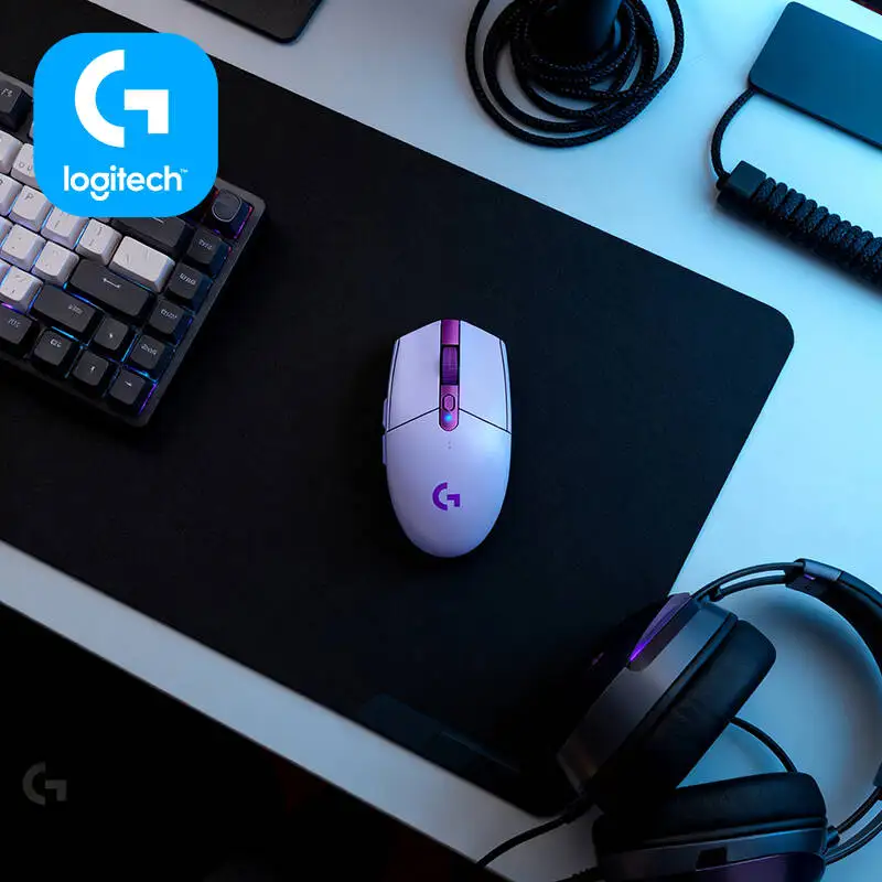 

Gaming Mouse Logitech G305 LIGHTSPEED Wireless, 12000 DPI HERO, 6 Buttons, 250hr Battery, 99g, PC Mac Gamers Pick