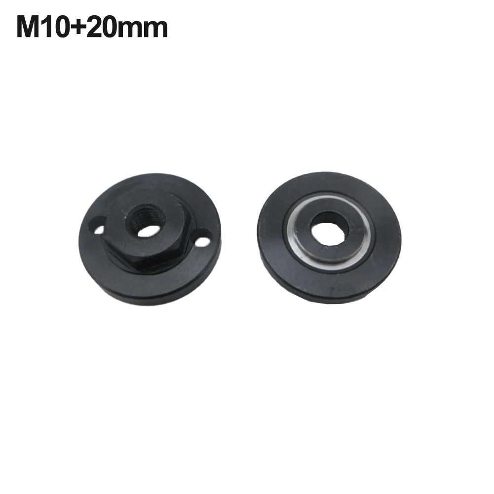 1set Hexagon M10 100 Angle Grinder Outer Flange Nut Set With 20/22/22.2mm Press Plate Angle Grinder Metal Pressure Plate