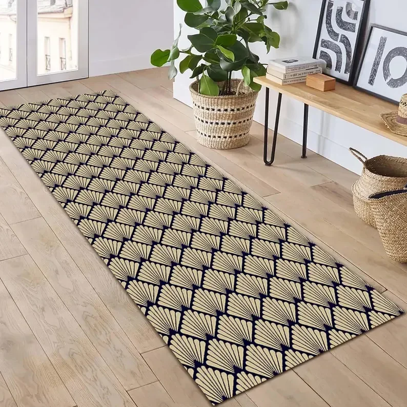 The Shining Rug Overlook Hotel Corridor Runner Horror Movie Decor Entryway Mat Colorful Non Slip Long Floor Accent Home Decor