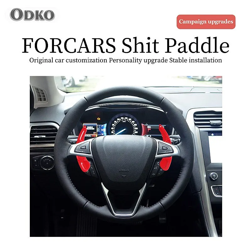 For Ford Mondeo Taurus Edge Lincoln MKC MKX Auto Steering Wheel Rear Shift Paddle Car Shift Equipment Semi Automatic