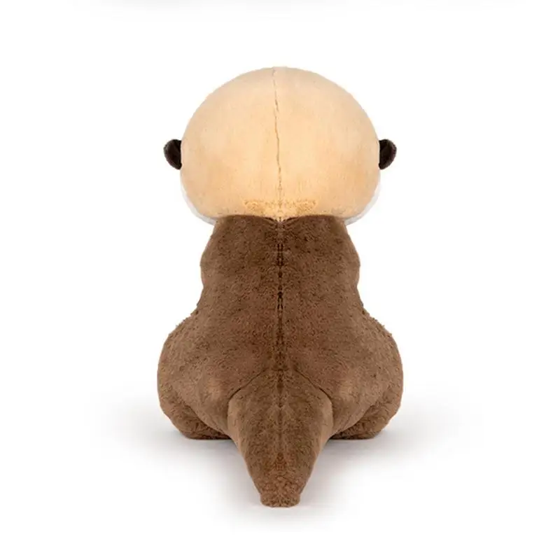 Animal en peluche doux de dessin animé pour enfants, jouet en peluche mignon pour bébés et tout-petits, beurre, 9.8 po