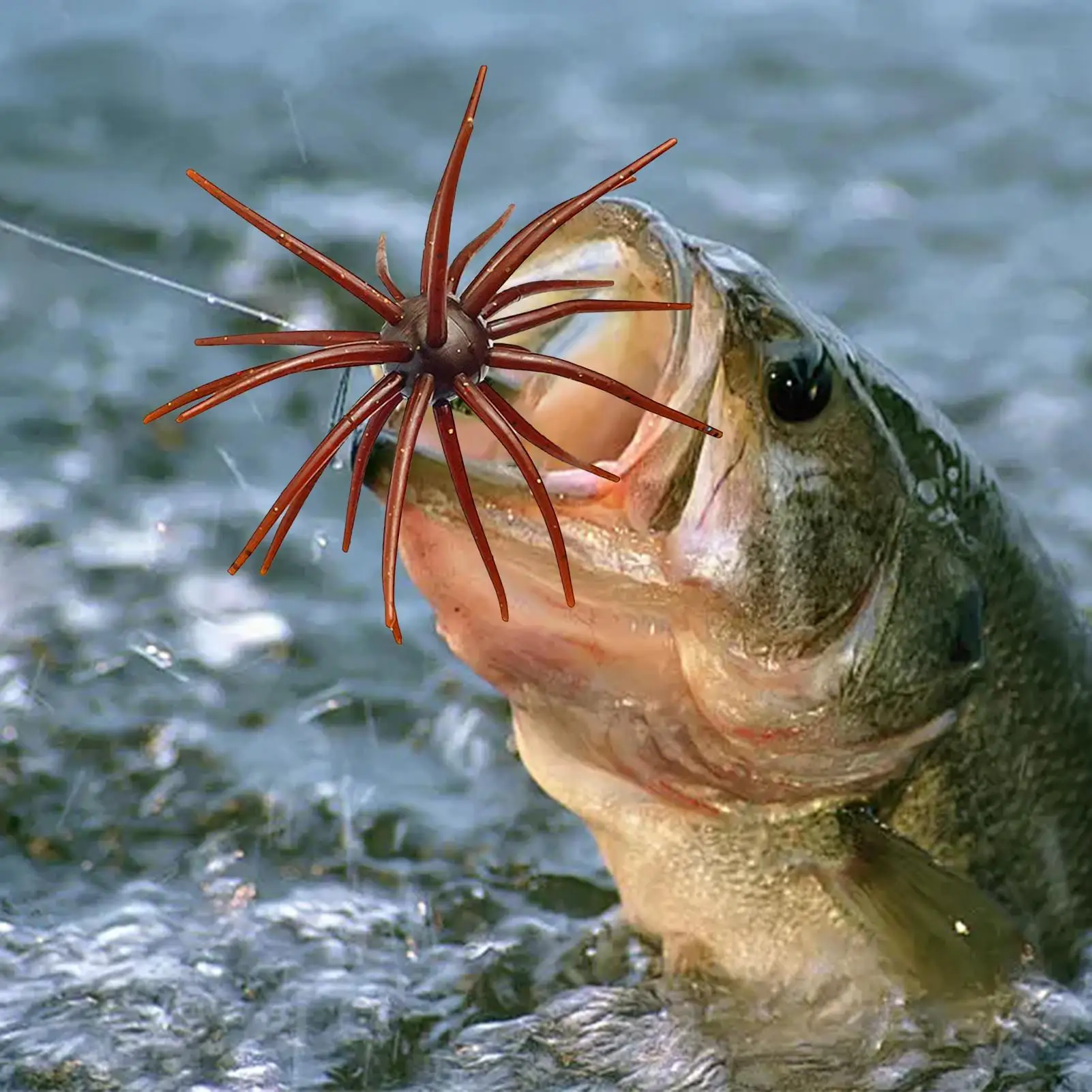 Biomimetic bait Artificial Fishing Lures Simulation Sea Urch